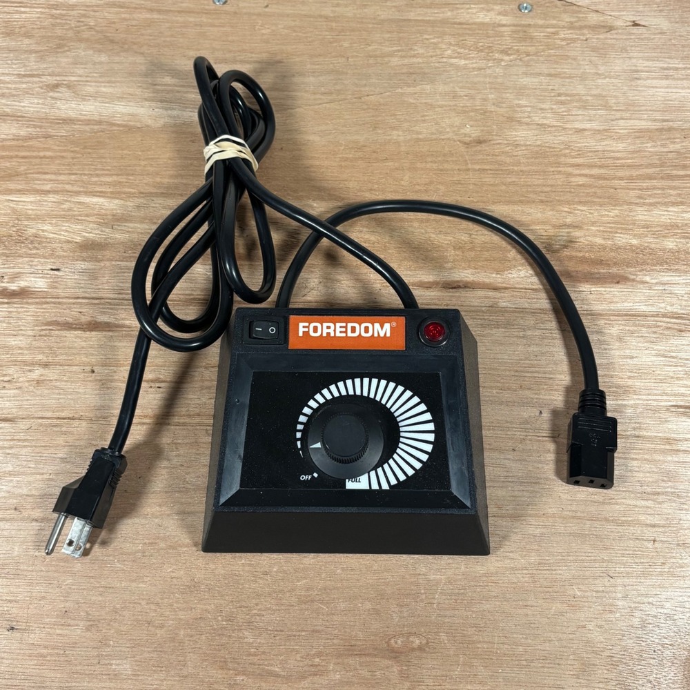 Foredom EMH-1 Manual Speed Control Rotary Tool Bench Top Dial 120V 3A Black